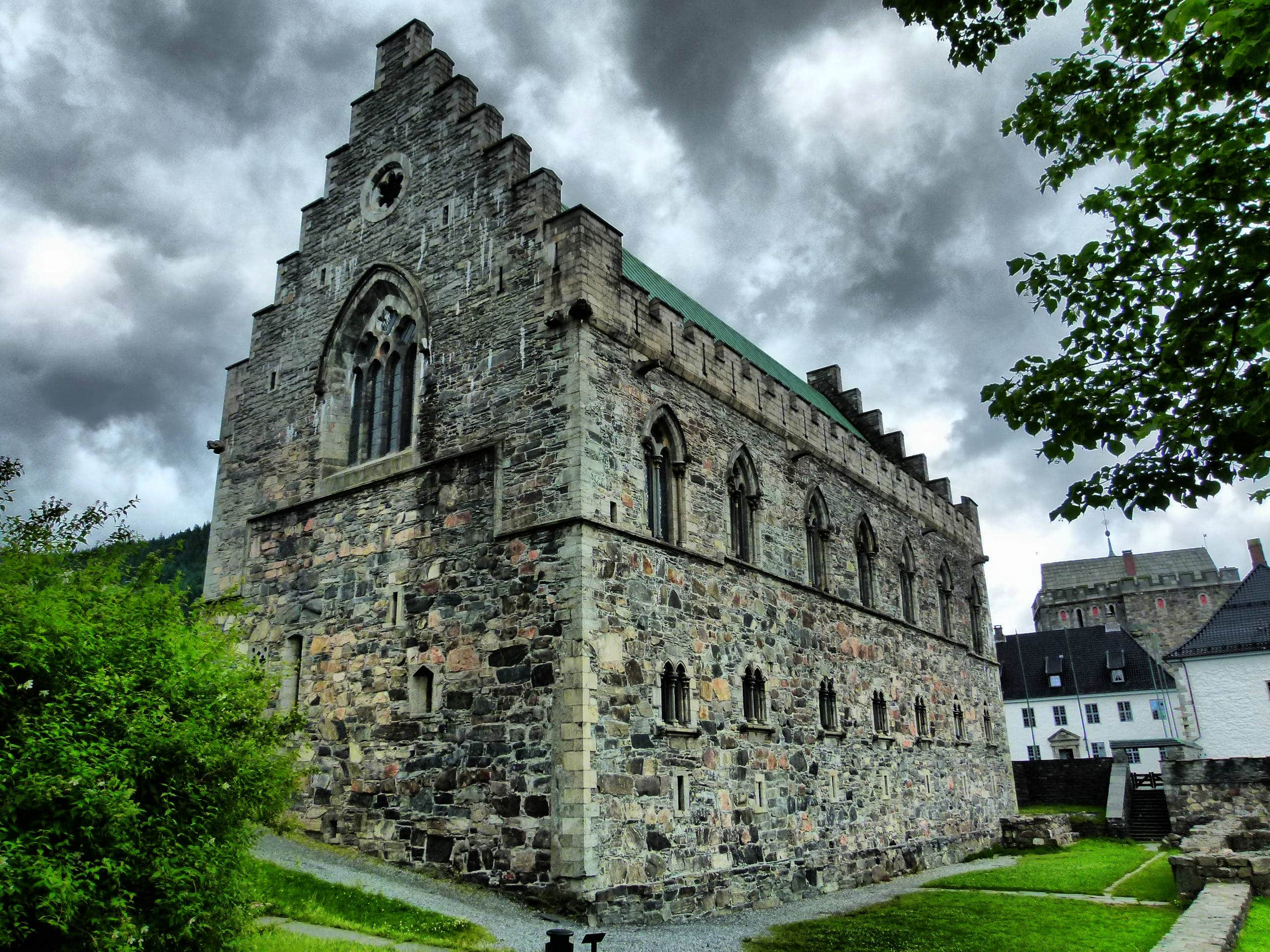 норвегия замок
